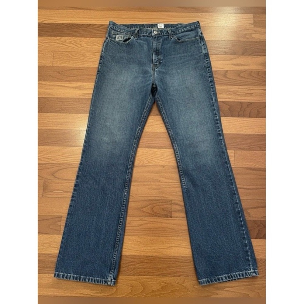CINCH Men's Blue Jeans 40x35 Relaxed Straight Leg Western Cowboy Denim